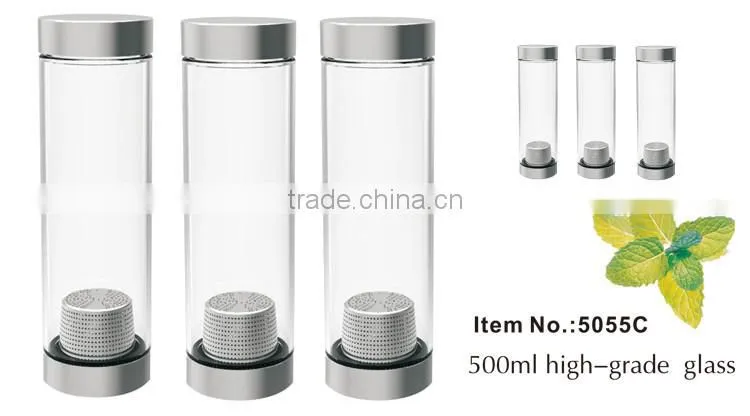 Heat-Resistant High-grade liters glass milk bottles