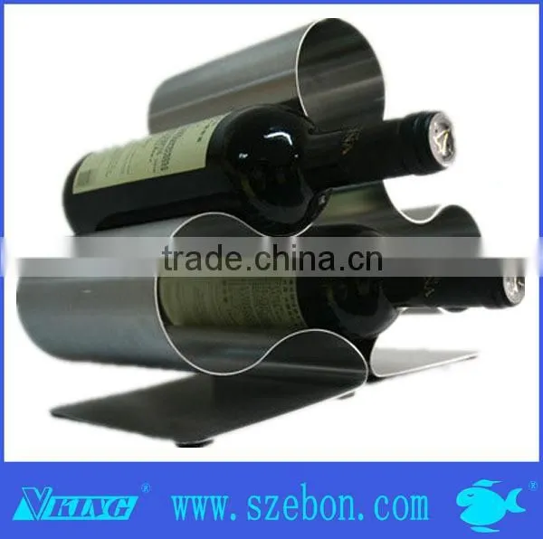 High quality stainless steel wine rack for five-star hotel