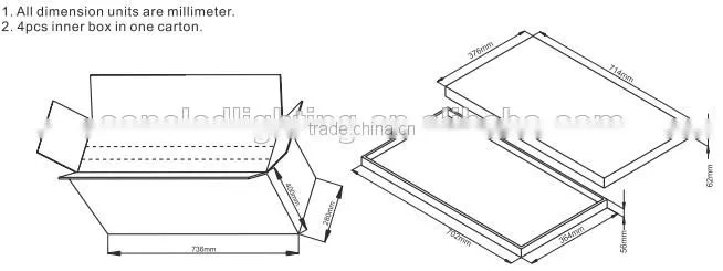 hot new products for 2014 led panel light www .xxx com 600 300mm