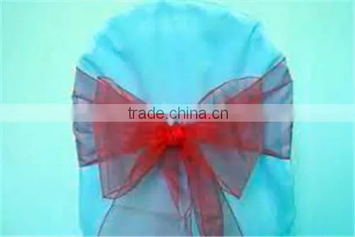 Wholesale Organza Chair Sash for Wedding Decoration
