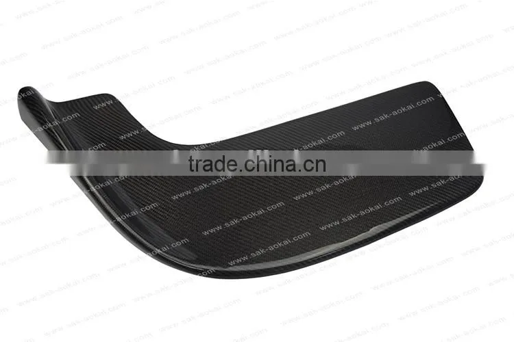 Carbon Fiber Car Front Lip Spoiler Bumper Flap Car Splitter 2pcs