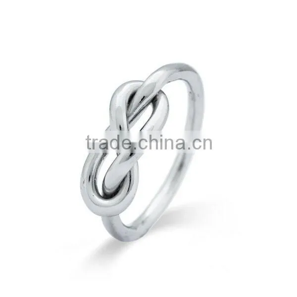 Best selling Infinity 925 sterling silver ring