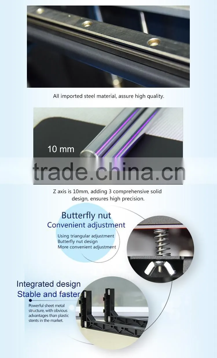 Hueway High Resolution 0.05mm 3D Printing Machine / Large 3D Printer China
