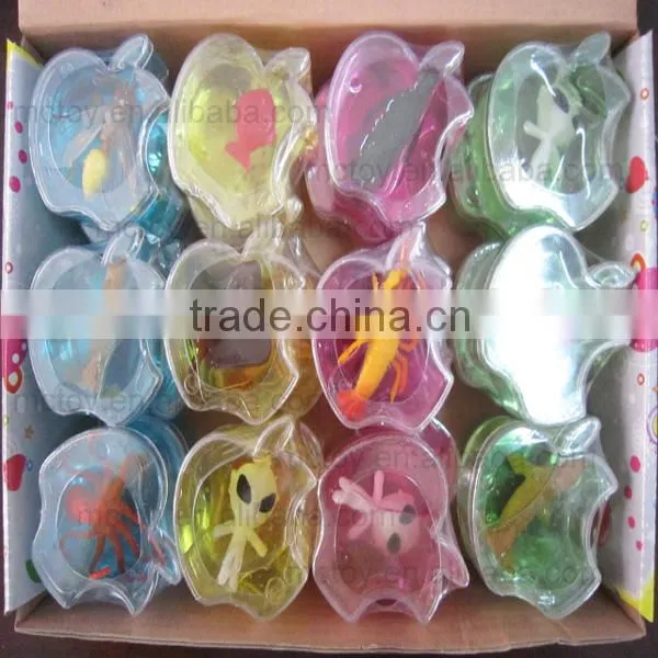 Iphone Shape Crystal Slime With Insects Putty Slime Toy