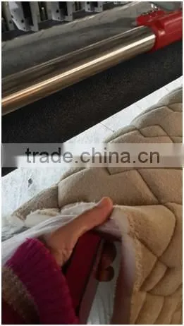 2015 New! Double Roller quilting embroidery machine price