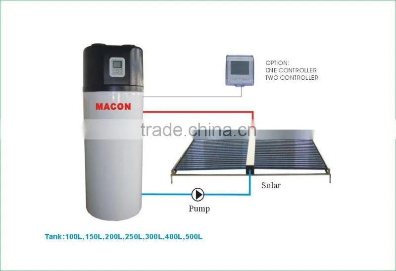 DC INVERTER R410a CE certified air Source All In One Heat Pump