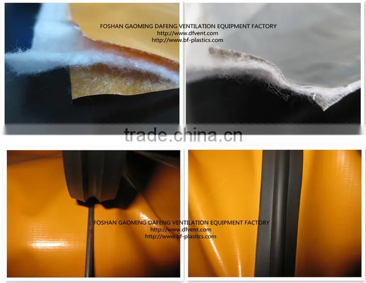 HAVC insulated duct PVC reducting air duct
