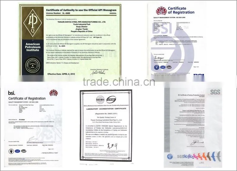 Tianjin youfa group galvanized solid pipe fitting with good quality