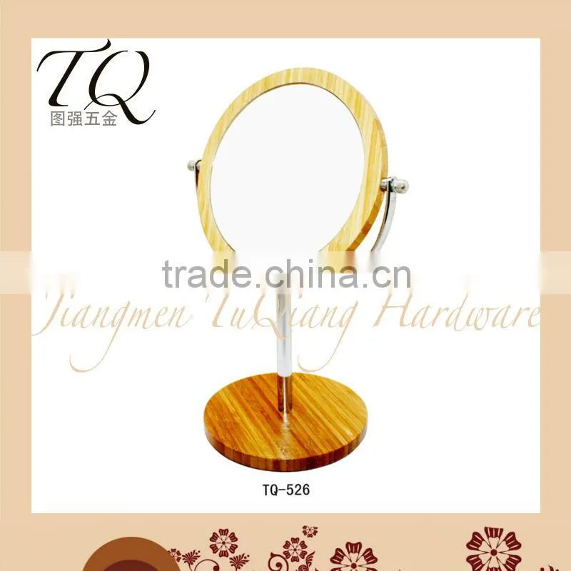 Chrome Metal Table Style Square parabolic mirror