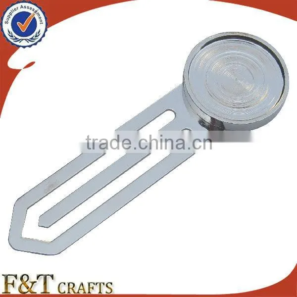 china custom personalized gifts promotional metal bookmark for books
