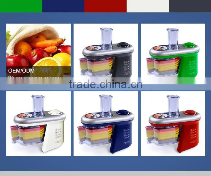 OTJ-S918 280W CE CB ISO japanese strip root cube multi cutter vegetable