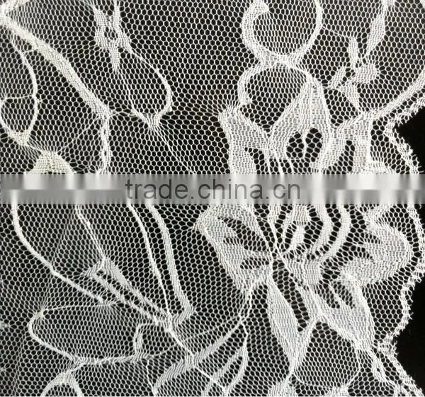 Lace trim bright polyester 150D 280D trimming lace