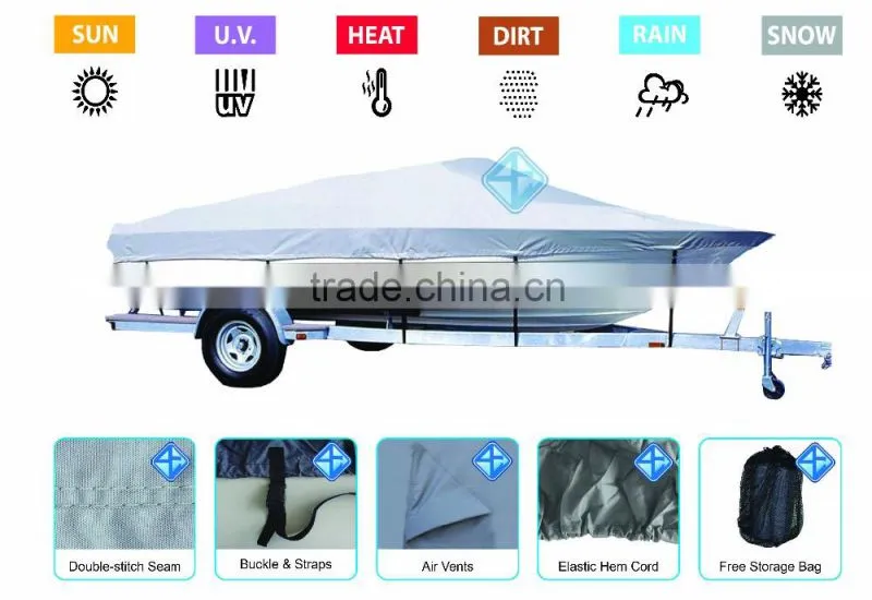 210D Polyester Boat Cover