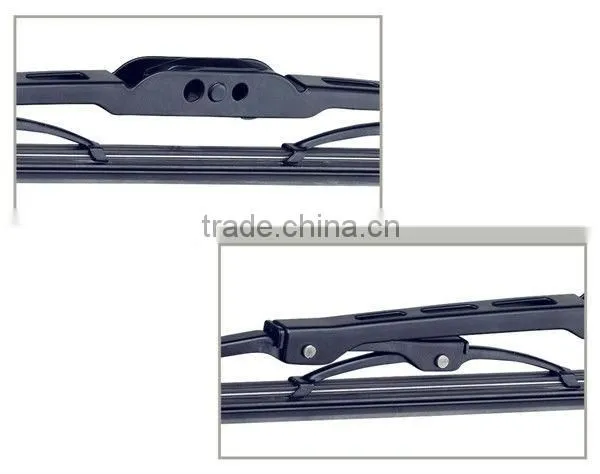 Universal Frame Wiper Blade with Graphite Coated Natural Rubber