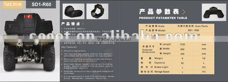ATV accessories, ATV box
