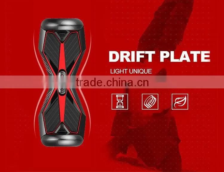 2016 China Factory Price Wholesale OEM skateboard CE FCC UL2272 msds un38.3 6.5 Inch 2 wheels scooter