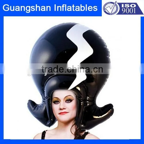 Custom inflatable football hat