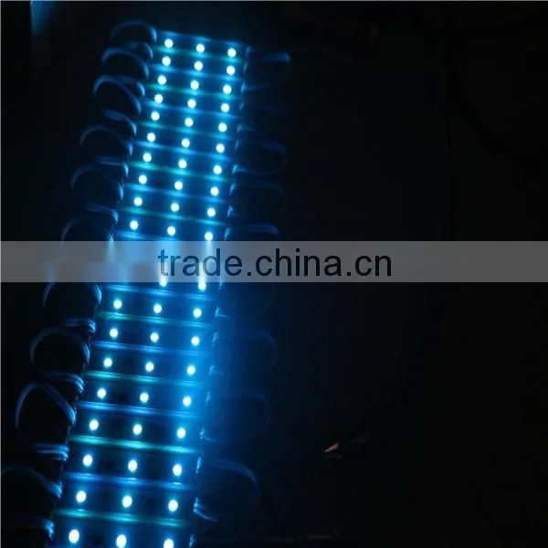 5050 SMD rgb led module ws2811 IC 12V,3leds/pcs,ip68,led display module.