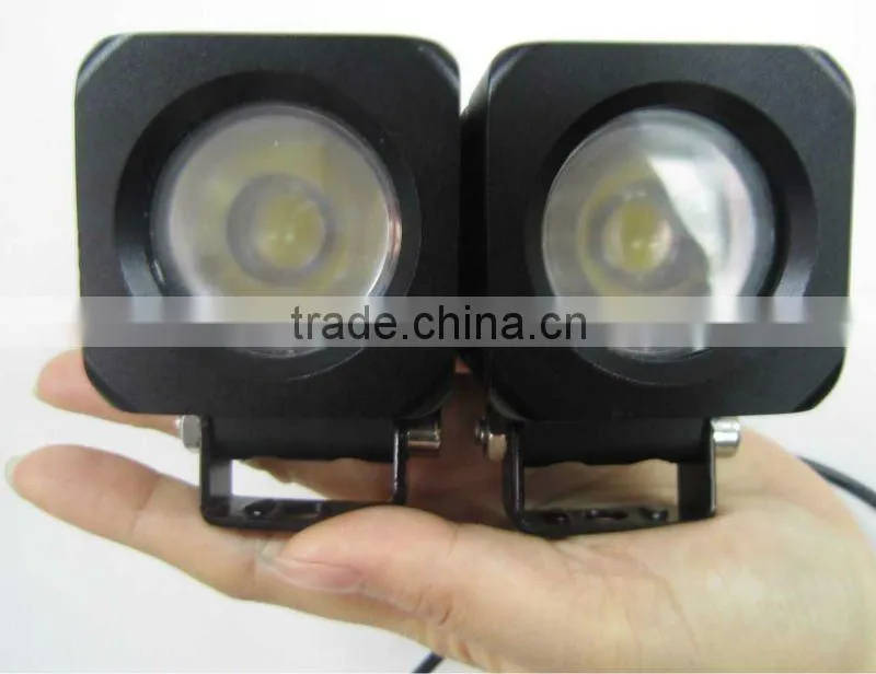 2012HOTSELLING!!! 4x4 10W CREE LED driving light, can be connected to 20W 30W 40W, etc.