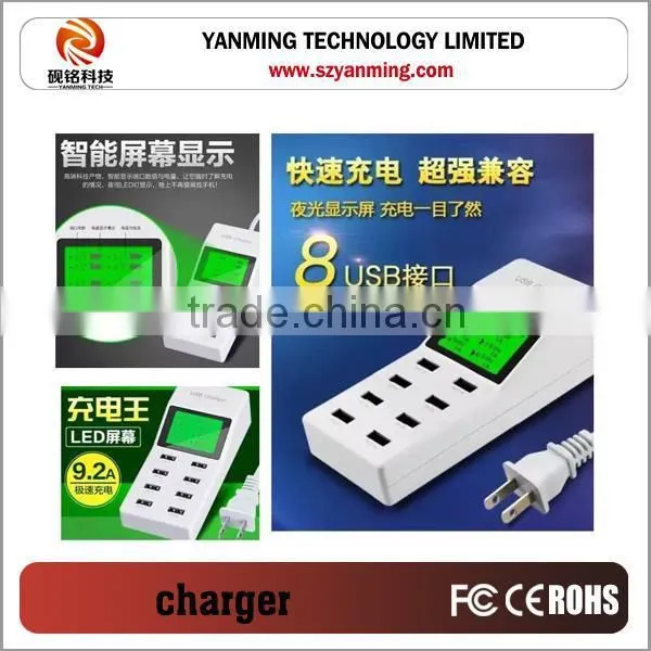 LED 8 Ports Usb Charger, LED Multi Port Usb Charger, LED Usb Charger