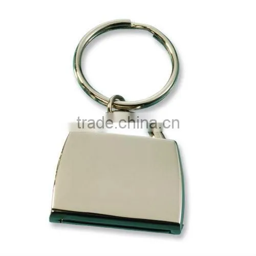 promotional metal zinc alloy led key chain custom light keyring metal flashlight keychain