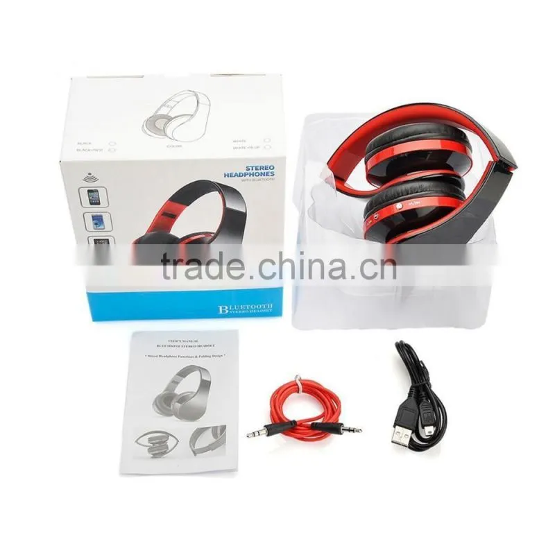 HiFi Deep Bass Wireless Stereo Bluetooth Headphone Noise Cancelling Headset With Mic
