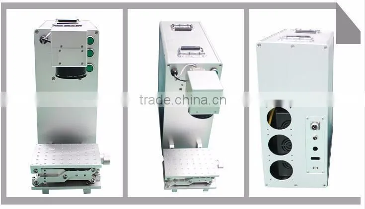 portable mini fiber laser marking machine 10w 20w 30w