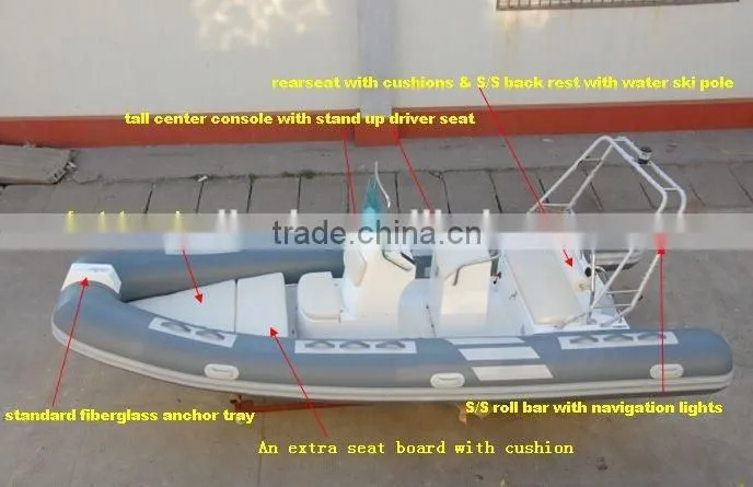 rib boat 520 rib boat with motor