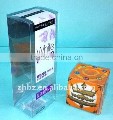 Eco-friendly pvc hair extensions box