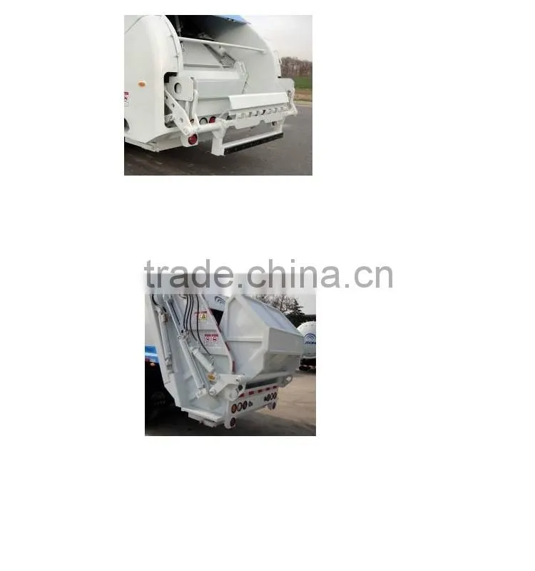 YUTONG Professional 12.6m3 Dustbin volume Compression Garbage Truck