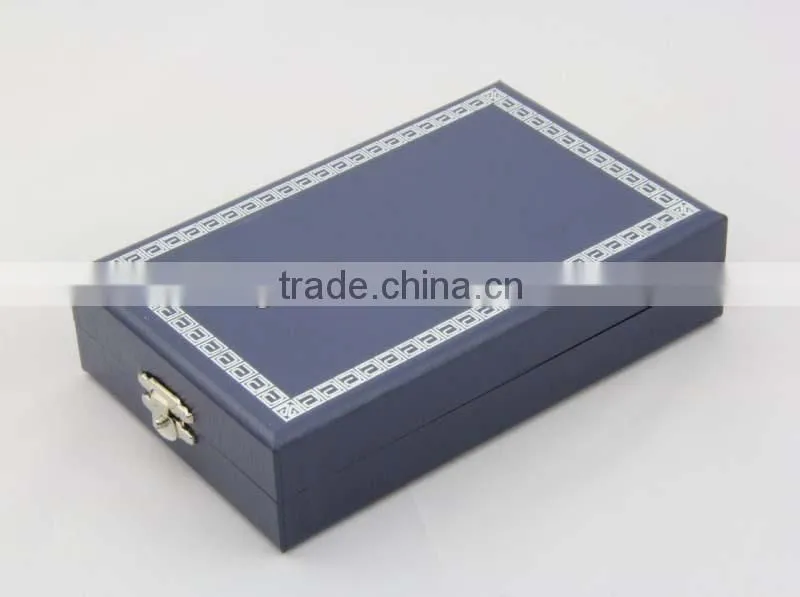 custom design logo printed wooden jewelry box wholesale