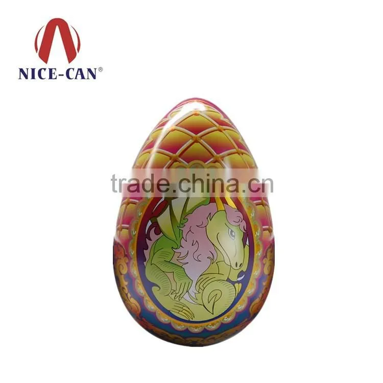 Big egg tin box gift packaging tin box