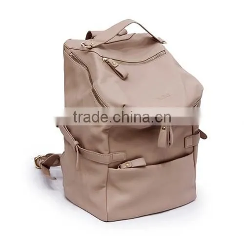 lady backpack for hiking,pu leather bag for women