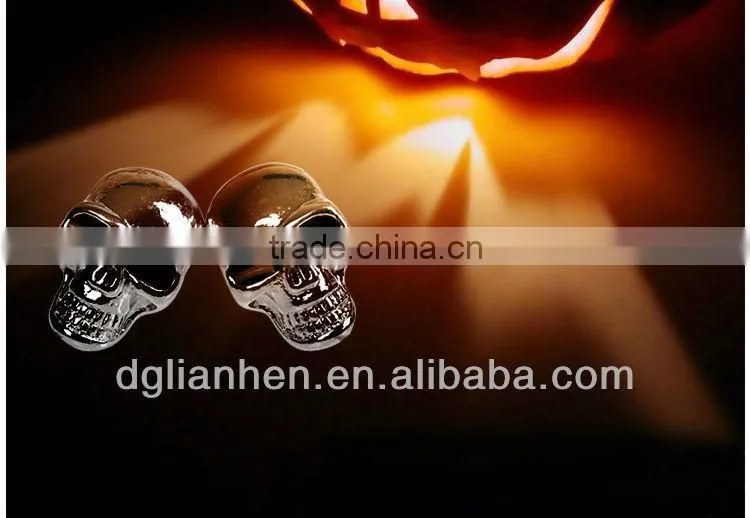 ULDUM TPE wire skull in-ear earphone for mobile phone mp3 mp4