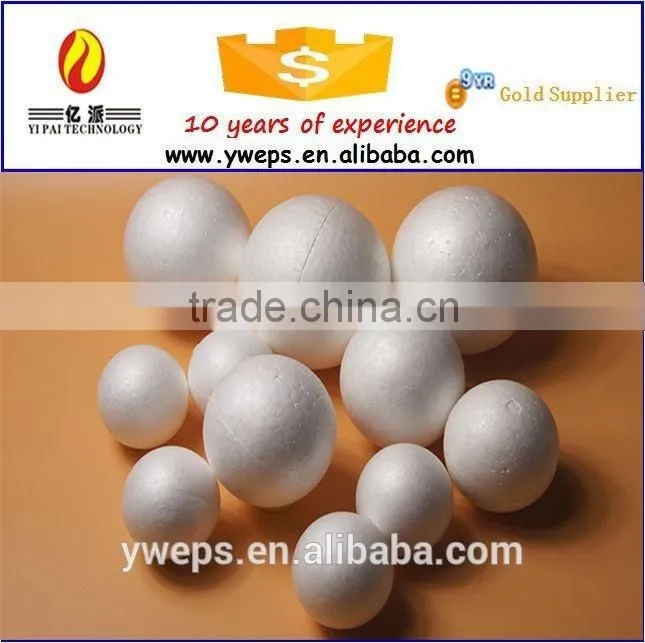 10mm expanded polystyrene balls for sale/200mm coloured polystyrene balls for decoration