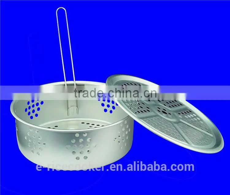 Stainless steel electric fryer microwave with filter and basket