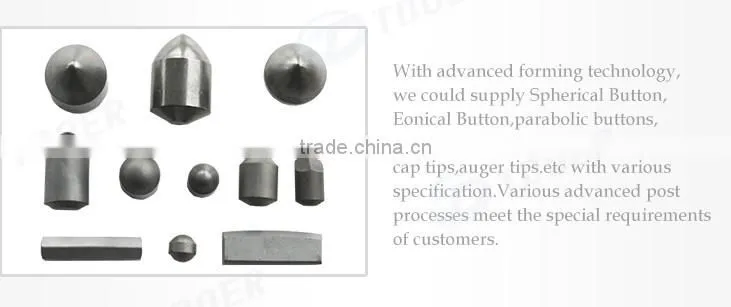 carbide button for rock drill bit