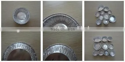 China suppliers round aluminium foil container