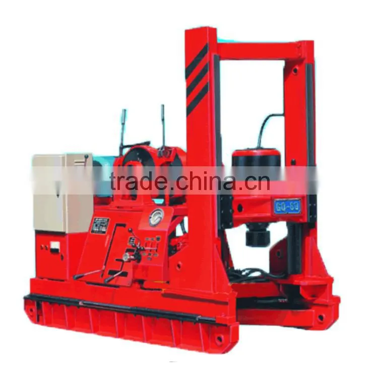 GQ-60 Engineering drilling rig geotechnical drilling rig test