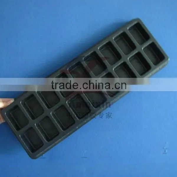 Produce Black HIPS Tray