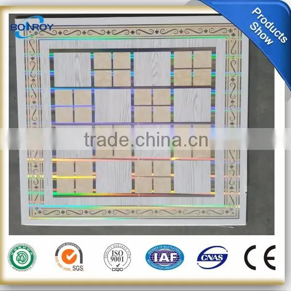 Hot seller PVC Panel for interior wall and ceiling Panel printing design