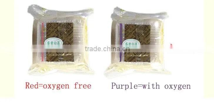 O2 indicator line Oxygen Absorber for food