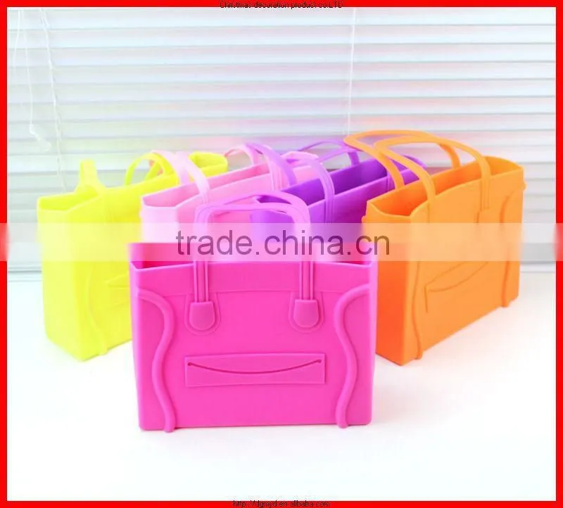 eco-friendly big zise bag rubber bag silicone tote bag