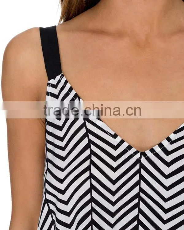 Chevron print women's clothing manufacturers clothing in turkey