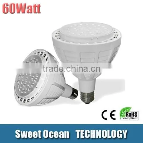 LED Par38 60watt Light high brightness 4500lm fan inside