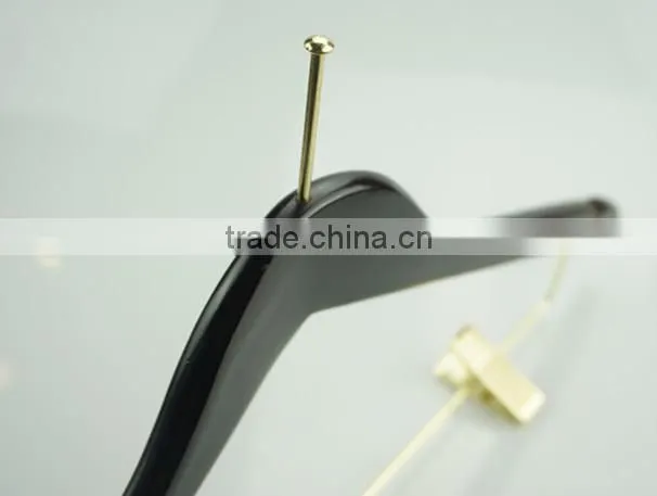 Luxury wide shoulders antique wooden clothes hanger