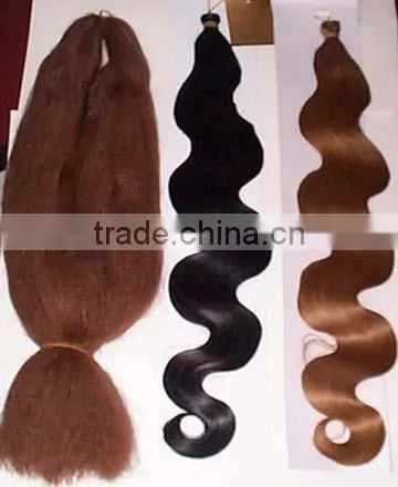 Special Fibre Synthetic Yaki Braid Extension , Synthetic Hair , Yaki Braiding