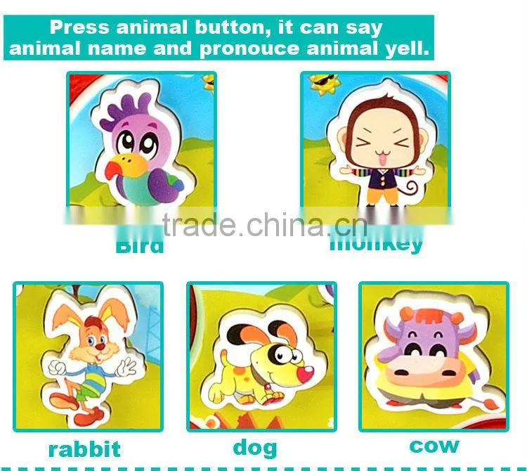 2015 very cheap battery operated toy cartoon keyboard Music Instrument