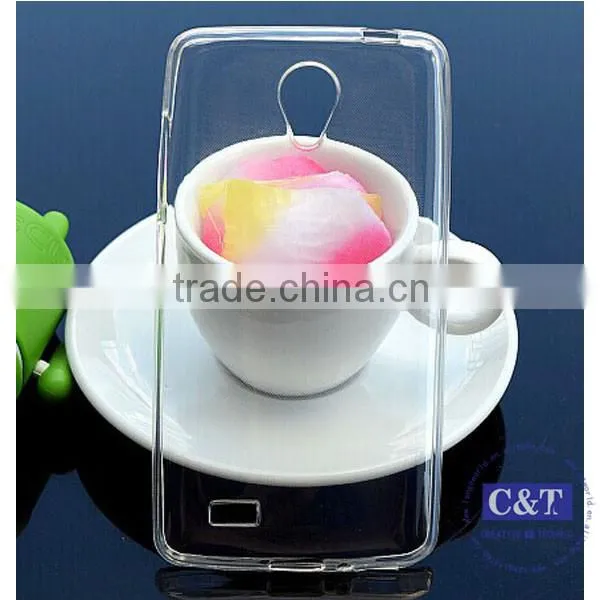 C&T New Products Ultra Thin Soft TPU Protective Case Cover For Xiaomi Redmi Note Prime