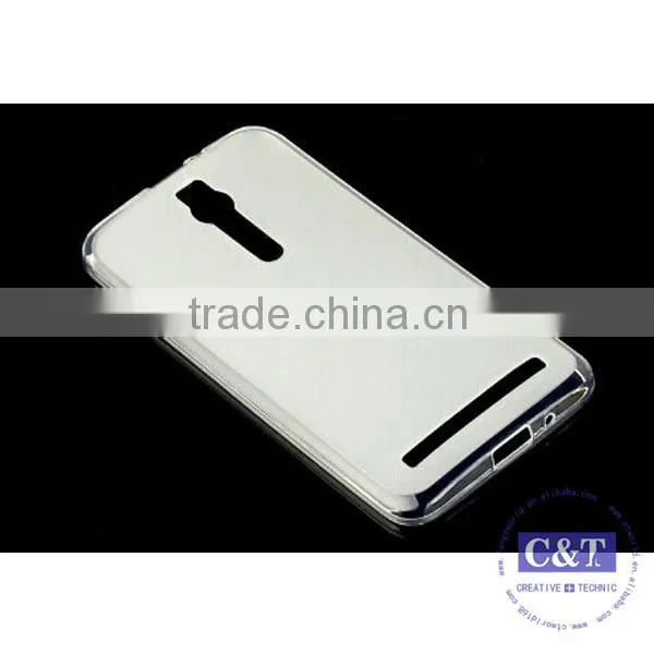 C&T New Hot TPU Slim Flexible Transparent Case for Asus Zenfone Selfie Zd551kl Clear